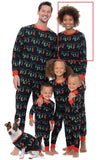 European And American Printed Family Of Four Christmas Parent-child Clothes