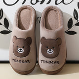 Cotton Slippers For Women In Autumn And Winter, Thick Soled And Warm At Home, Dormitory Slippers For Men