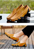 Retro British Style Small Leather Shoes For Men