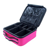 Small Double Layered Makeup Travel Storage Box Makeup Artist