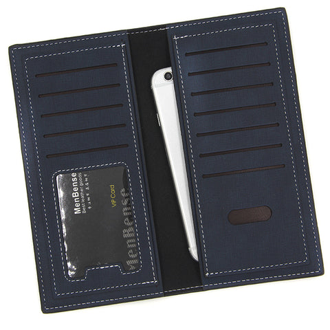 Men's Wallets Long Vertical Large Capacity