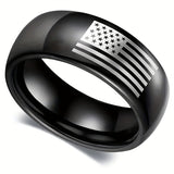 Fashion Couple Style Beautiful National Flag Ring