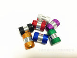 Automobile Bicycle Tire Aluminum Alloy ValveDust  Dust Dust Gas Nozzle Seven Color Spot