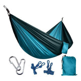 Backpacking Hammock - Portable Nylon Parachute Outdoor Double Hammock