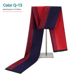 Men's Striped Winter Warm Artificial Cashmere Scarf