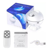 Voice Control Spherical LED Vehicle Watermark Starry Sky Projection Lamp Galaxy Projector