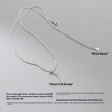 Women's Simple Snake Bones Chain Necklace