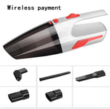 Handheld High-Power Vacuum Cleaner For Small Cars