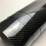 Glossy 3D carbon fiber veneer