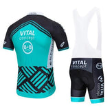 Vital Sports Men's Black JERSEY SHORTS Bib Set