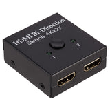 HDMI switcher 2 in 1 out HD 4K 2K expansion distributor