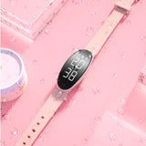 Simple Temperament Luminous Waterproof Sports Pedometer Watch