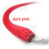 Pure Hair Color Fishing Line Extensions  Bundles