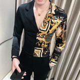 Men's Korean style slim long sleeves