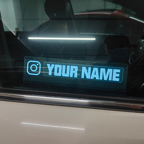 Dynamic Illumination Window Sticker