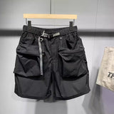 Summer Large Size Loose Pockets Workwear Shorts Men's Trendy Handsome Casual Shorts