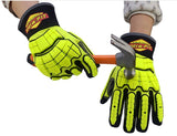 Anticollision Anti-cutting Wear-resistant Heavy-duty Multifunctional Mechanical Gloves