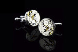 Mechanical Movement French Shirt Cufflinks