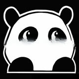 Peeking Panda Automobile Sticker Vinyl Creative Decal Cute Panda Car Accessories