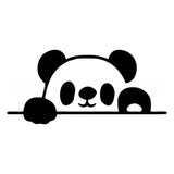 Peeking Panda Automobile Sticker Vinyl Creative Decal Cute Panda Car Accessories