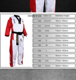 Children's TKD Uniform Long-sleeved Training Performance Costume Style Clothes