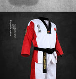 Children's TKD Uniform Long-sleeved Training Performance Costume Style Clothes