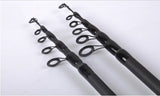 Telescopic rod fishing rod