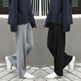 Straight-leg Casual Pants Wool Wide-leg Pants