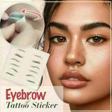 Waterproof 6D Eyebrow Tattoo Semi-Permanent Embroidery Natural Long Lasting Fake Eyebrow