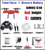 Sales Promotion WiFi 2MP Camera With S10 SMRC FPV Quadcopter Drone Helicopter UAV Micro Remote Control Toy RACER KIT Aircraft