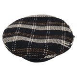 Women's Retro Japanese Plaid Beret Hat