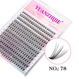 DIY Self-grafting Segmented Eyelashes Thick Natural Light Without Feeling