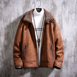 Men's Fashionable Lamb Fur Coat