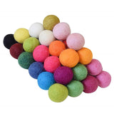 Wool felt ball