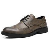 Plus Size Men's Leather Shoes