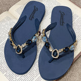 Women's Fashion Casual Beach Flat Slippers