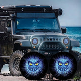 Beast Eye Headlight Decal Decoration