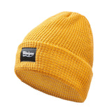 Reflective Beanie Hat Women Skullies Autumn Winter