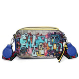 Personalized Graffiti Camera Bag For Women