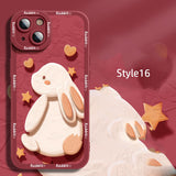 Silicone Cartoon Mobile Phone Case