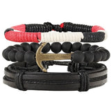 Fashion Beaded Leather Bracelets And Bracelets