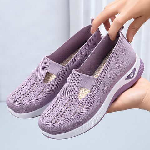 Women's Breathable Comfortable Soft Bottom Casual Mesh Shoes