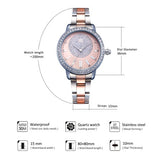 Shengke Bracelet Women Watch New Quartz Top Brand Luxury Fashion Crystal Wristwatches Ladies Gift Relogio Feminino