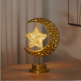 LED Modeling Lamp Creative Personality Iron Moon