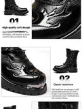 Autumn And Winter Men's Versatile High-top Men's Shoes