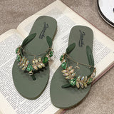 Women's Outdoor Casual Flip-toe Beach Sandals Flat