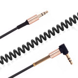 Elbow spring 3.5mm audio cable