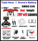 Sales Promotion WiFi 2MP Camera With S10 SMRC FPV Quadcopter Drone Helicopter UAV Micro Remote Control Toy RACER KIT Aircraft