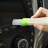 Air outlet cleaning brush