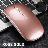 Factory direct businessthin wireless mouse + mobile U disk + pen three pieces of office gift custom-made LOGO - UNBEATABLE STORE